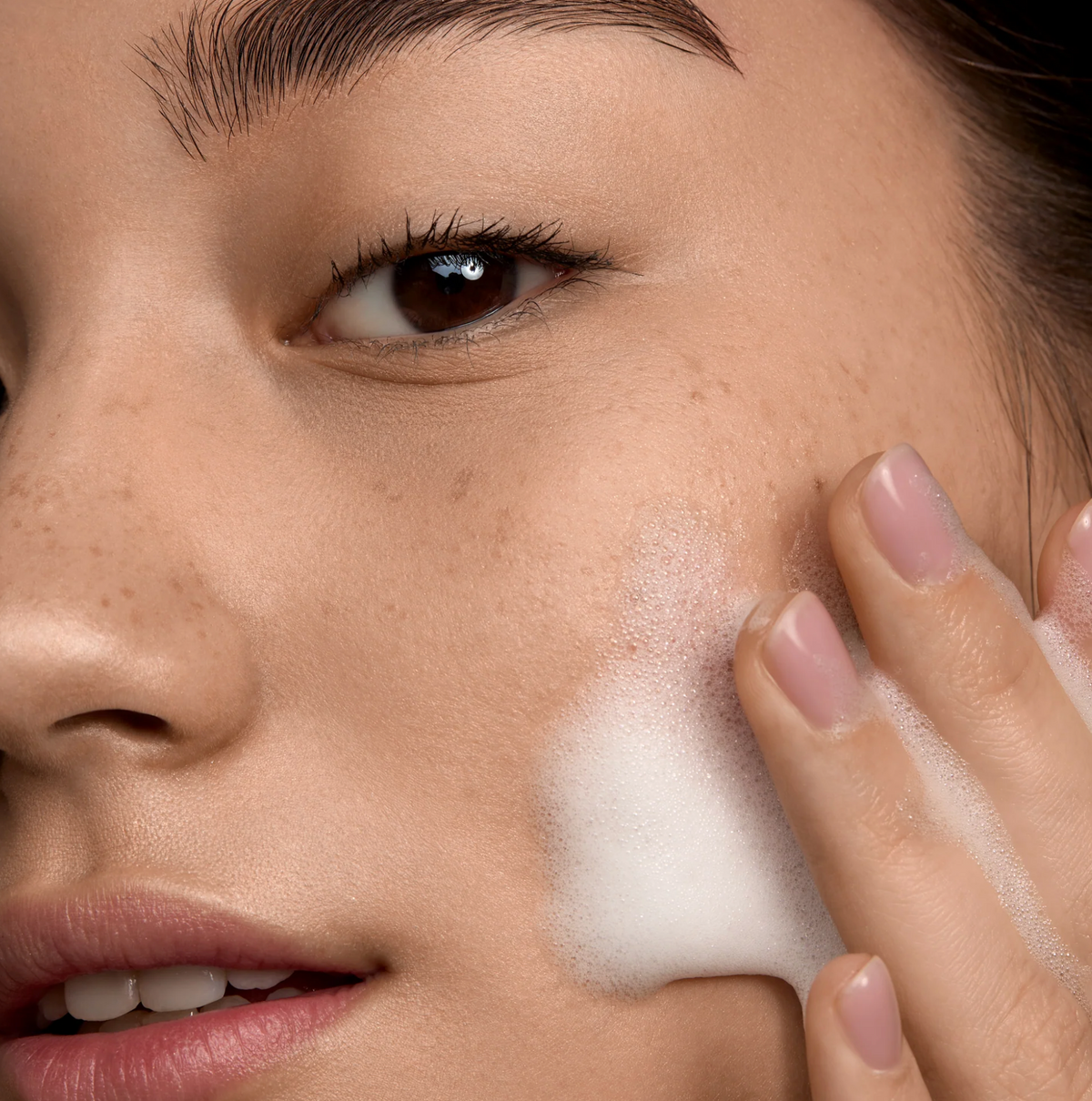 On to spring: don't forget your cleansing foam!